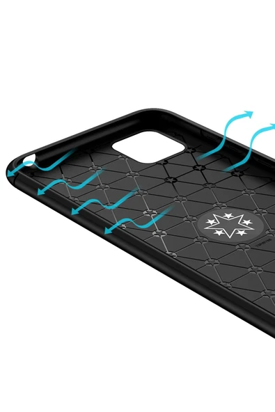 Huawei Y5P Kılıf Range Yüzüklü Silikon - Mavi - Resim 4