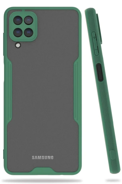 Samsung Galaxy A22 Kılıf Platin Silikon - Yeşil ürün görseli