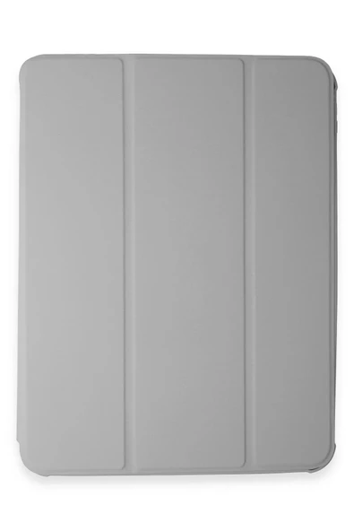 iPad 10.2 (7.nesil) Kılıf Starling 360 Kalemlikli Tablet Kılıf - Gri - Resim 5