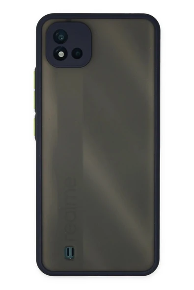 Realme C11 2021 Kılıf Montreal Silikon Kapak - Lacivert ürün görseli