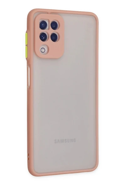 Samsung Galaxy A22 Kılıf Montreal Silikon Kapak - Pembe ürün görseli