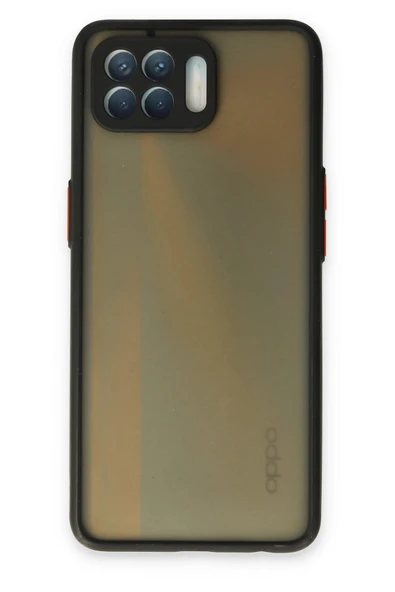 Oppo Reno 4 Lite Kılıf Montreal Silikon Kapak - Siyah ürün görseli