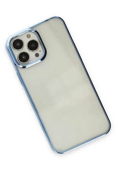 iPhone 13 Pro Kılıf Element Silikon - Sky Blue - Resim 2