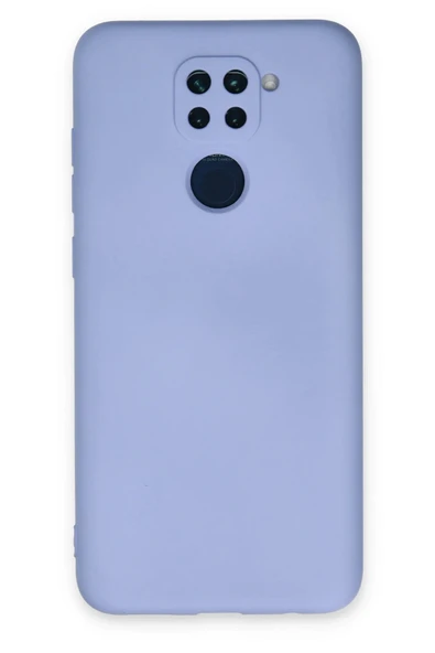 Xiaomi Redmi Note 9 Kılıf Nano içi Kadife Silikon - Lila ürün görseli