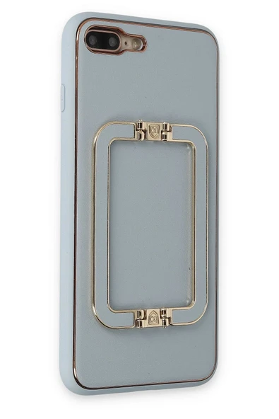 iPhone 7 Plus Kılıf Coco Elit Kapak - Turkuaz - Resim 2