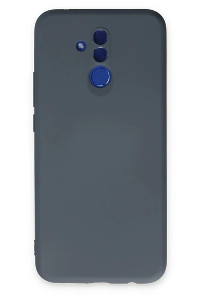Huawei Mate 20 Lite Kılıf Nano içi Kadife Silikon - Gri ürün görseli
