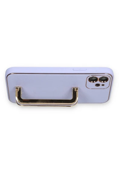 iPhone 12 Kılıf Coco Elit Kapak - Lila - Resim 3