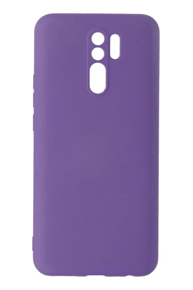 Xiaomi Redmi 9 Kılıf Nano içi Kadife Silikon - Mor ürün görseli