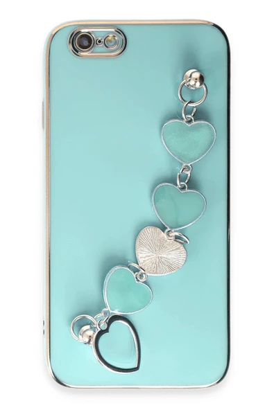 iPhone 6 Kılıf Esila Silikon - Su Yeşili - Resim 2