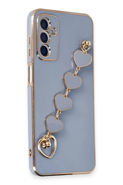 Samsung Galaxy A14 4G Kılıf Esila Silikon - Gri - Resim 2