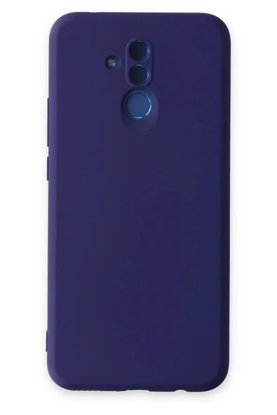 Huawei Mate 20 Lite Kılıf Nano içi Kadife Silikon - Mor ürün görseli