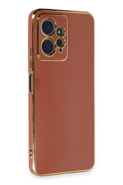 Xiaomi Redmi Note 12 4G Kılıf Volet Silikon - Kırmızı - Resim 2