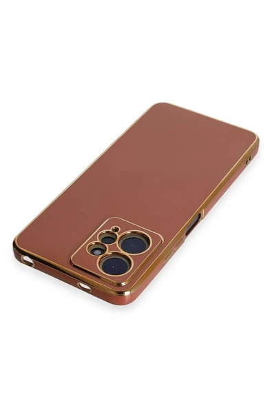 Xiaomi Redmi Note 12 4G Kılıf Volet Silikon - Kırmızı - Resim 3