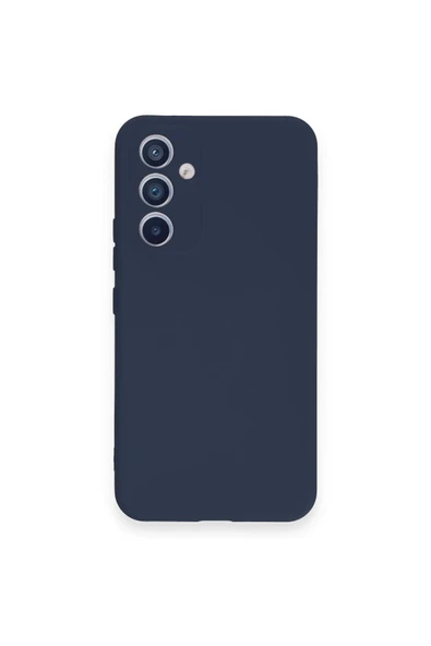 Samsung Galaxy A54 5G Kılıf Nano içi Kadife Silikon - Lacivert ürün görseli