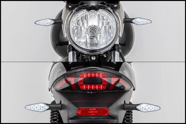 Mondial 125 Vulture İ Cbs Siyah Motorsiklet - 2
