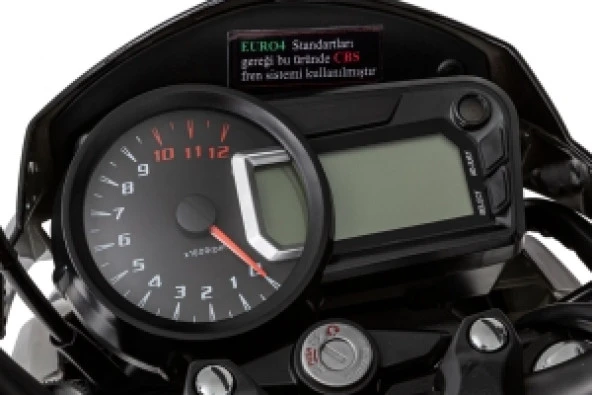Mondial 125 Vulture İ Cbs Siyah Motorsiklet - 5