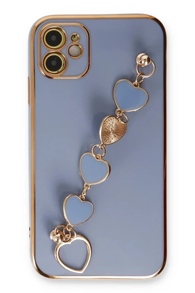 iPhone 12 Kılıf Esila Silikon - Gri - Resim 2