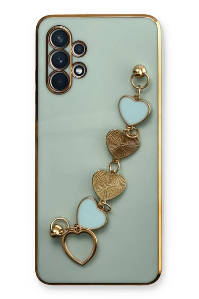 Samsung Galaxy A32 Kılıf Esila Silikon - Su Yeşili - Resim 2