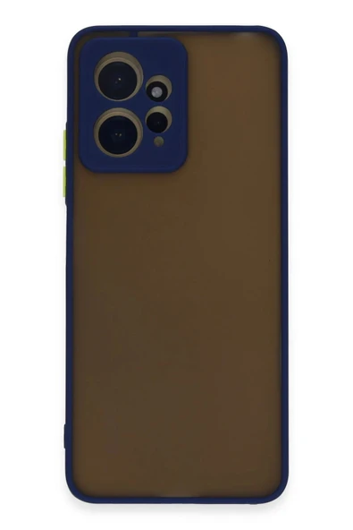 Xiaomi Redmi Note 12 4G Kılıf Montreal Silikon Kapak - Lacivert ürün görseli