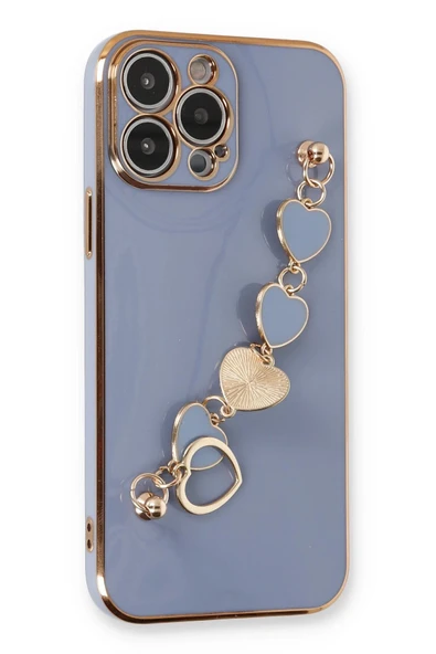 iPhone 13 Pro Max Kılıf Esila Silikon - Gri ürün görseli