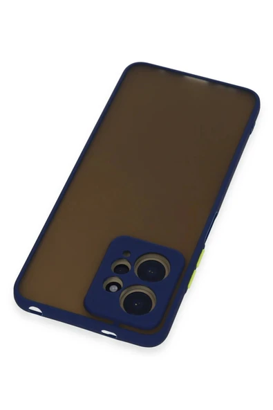 Xiaomi Redmi Note 12 4G Kılıf Montreal Silikon Kapak - Lacivert - Resim 3