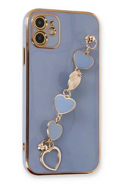 iPhone 12 Kılıf Esila Silikon - Gri ürün görseli