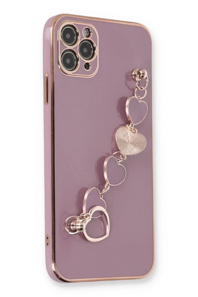 iPhone 11 Pro Max Kılıf Esila Silikon - Mor ürün görseli