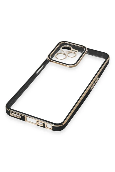 Realme C35 Kılıf Liva Lens Silikon - Siyah - Resim 5