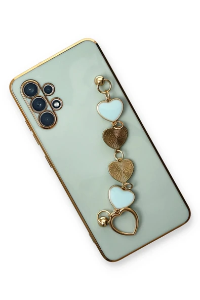 Samsung Galaxy A32 Kılıf Esila Silikon - Su Yeşili - Resim 3