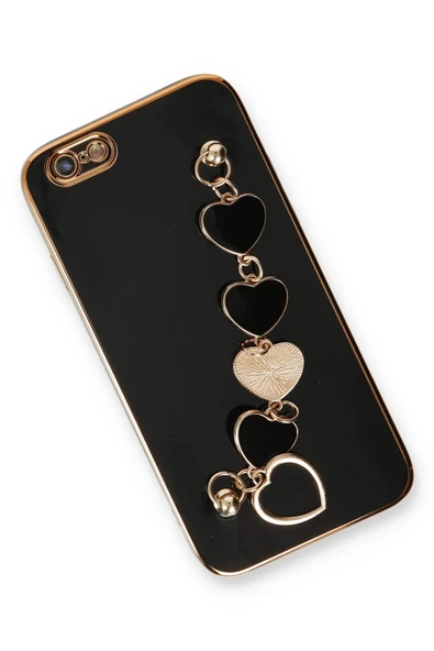 iPhone 6 Kılıf Esila Silikon - Siyah - Resim 3