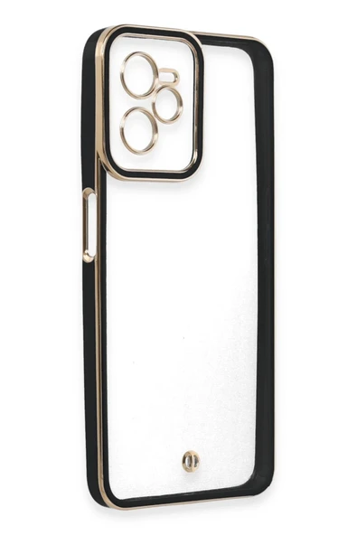 Realme C35 Kılıf Liva Lens Silikon - Siyah - Resim 2