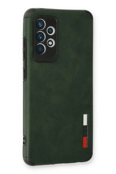 Samsung Galaxy A53 5G Kılıf Loop Deri Silikon - Yeşil - Resim 3