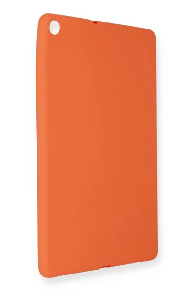 Samsung Galaxy T510 Tab A 10.1 Kılıf Evo Tablet Silikon - Turuncu - Resim 2