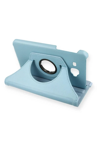 Samsung Galaxy T280 Tab A 7 Kılıf 360 Tablet Deri Kılıf - Turkuaz ürün görseli