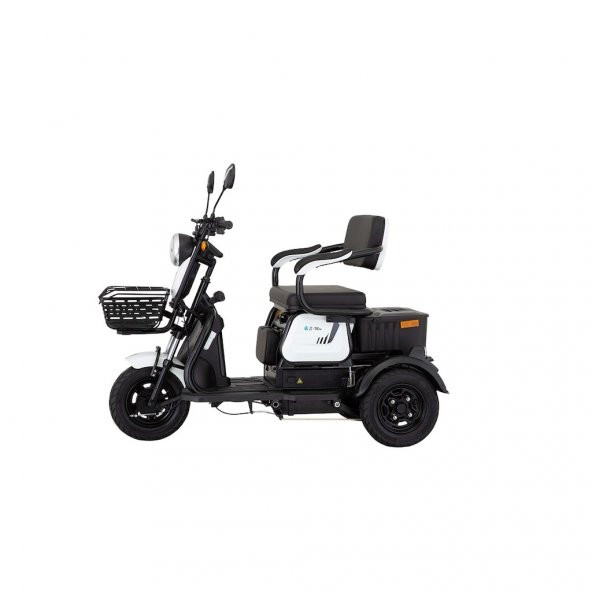 E-mon Mondial Capri Elektrikli Motosiklet Beyaz - 2