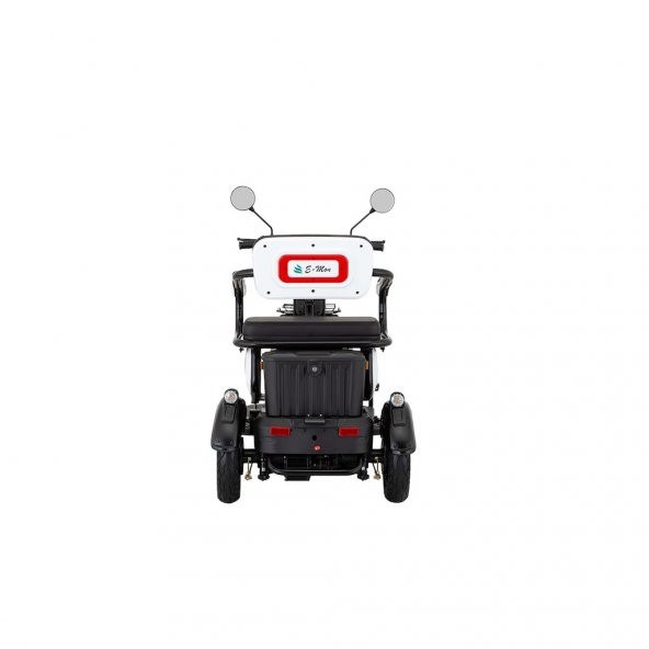 E-mon Mondial Capri Elektrikli Motosiklet Beyaz - 4