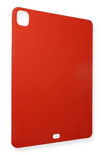 iPad Pro 11 (2020) Kılıf Evo Tablet Silikon - Kırmızı - Resim 3