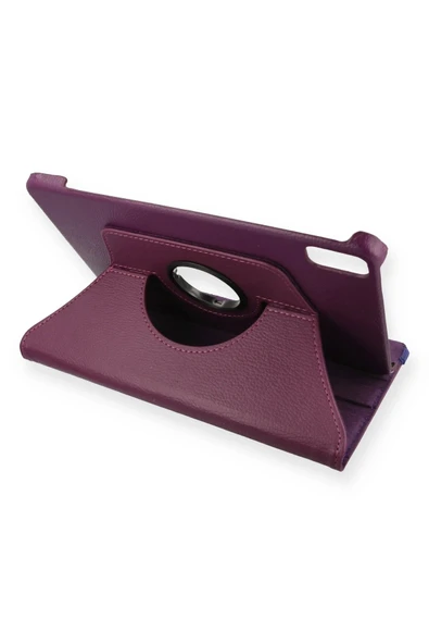 Huawei MatePad 10.4 Kılıf 360 Tablet Deri Kılıf - Mürdüm ürün görseli