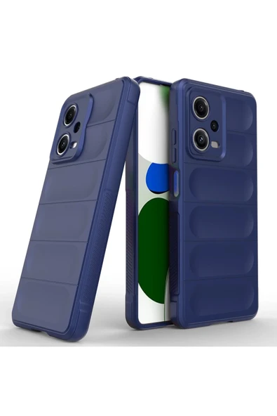 Xiaomi Poco X5 5G Kılıf Optimum Silikon - Lacivert - Resim 3