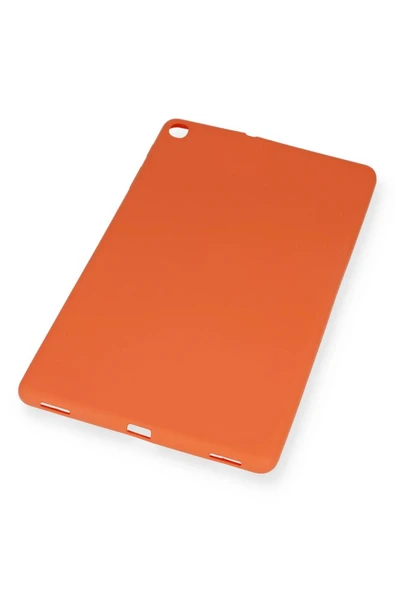 Samsung Galaxy T510 Tab A 10.1 Kılıf Evo Tablet Silikon - Turuncu - Resim 4