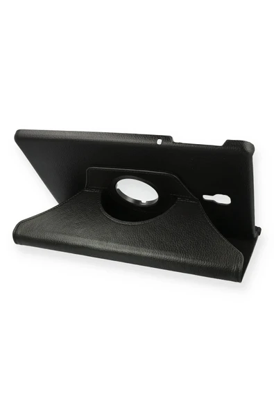 Samsung Galaxy T590 Tab A 10.5 Kılıf 360 Tablet Deri Kılıf - Siyah ürün görseli