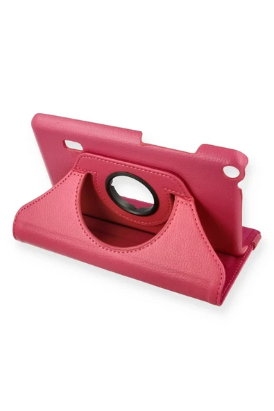 Huawei MediaPad T3 7 Kılıf 360 Tablet Deri Kılıf - Pembe ürün görseli