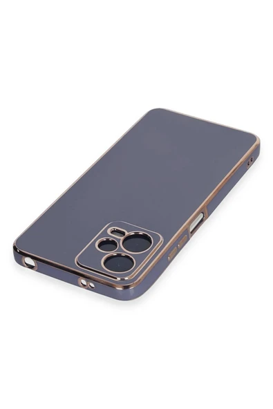 Xiaomi Poco X5 5G Kılıf Volet Silikon - Mavi - Resim 3