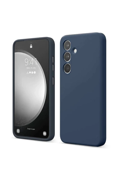 Samsung Galaxy A14 4G Kılıf First Silikon - Lacivert ürün görseli