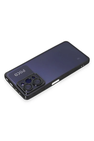 Xiaomi Poco X5 Pro 5G Kılıf Lensli Silikon - Siyah - Resim 3