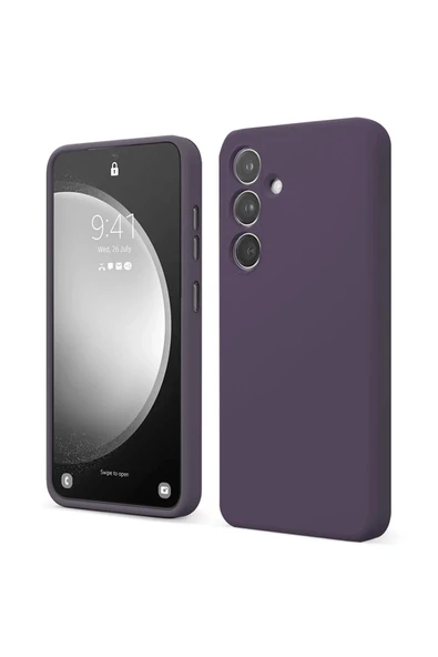 Samsung Galaxy A14 4G Kılıf First Silikon - Mor ürün görseli