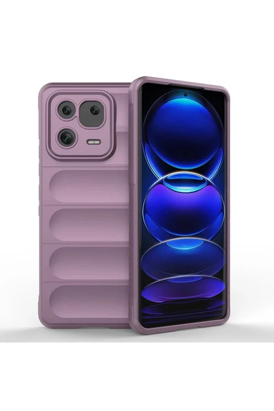 Xiaomi Mi 13 Kılıf Optimum Silikon - Mor ürün görseli
