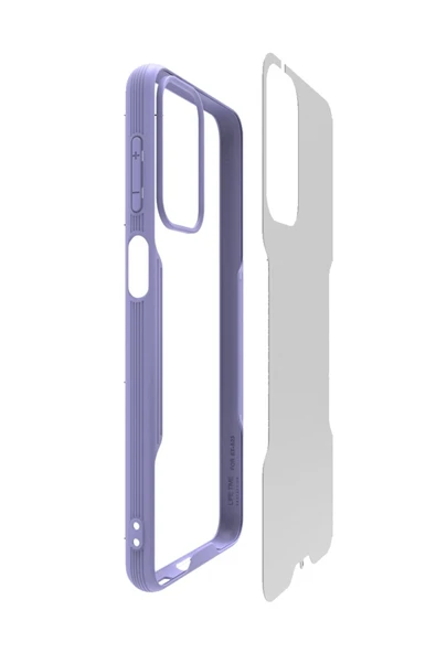 Samsung Galaxy A23 4G Kılıf Platin Silikon - Sarı - Resim 2