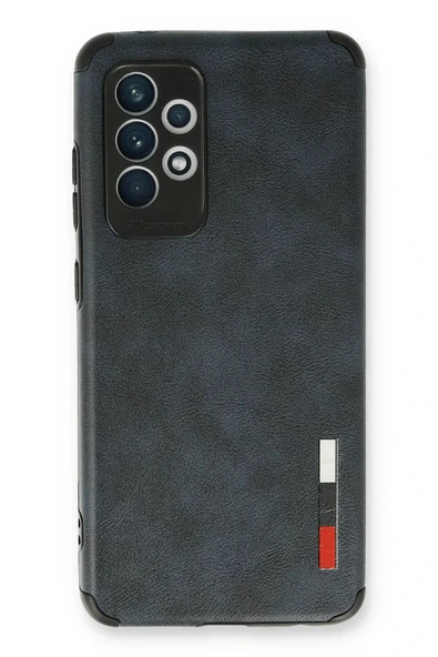 Samsung Galaxy A73 5G Kılıf Loop Deri Silikon - Lacivert ürün görseli