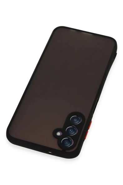 Samsung Galaxy A24 4G Kılıf Montreal Silikon Kapak - Siyah - Resim 2